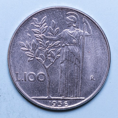 Repubblica italiana 100 - 100, lire