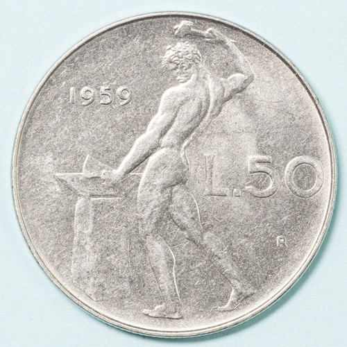Repubblica italiana lire - repubblica, 50