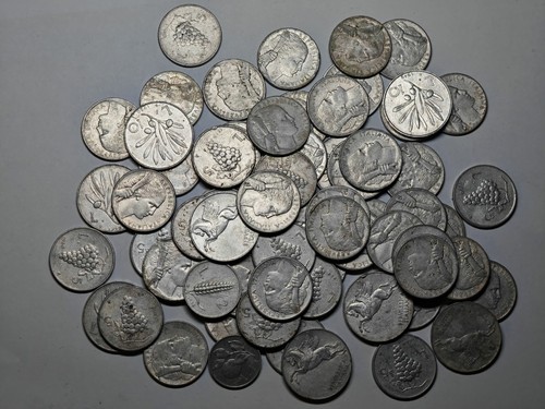 Lotto monete 1 2 - lotto, 1,