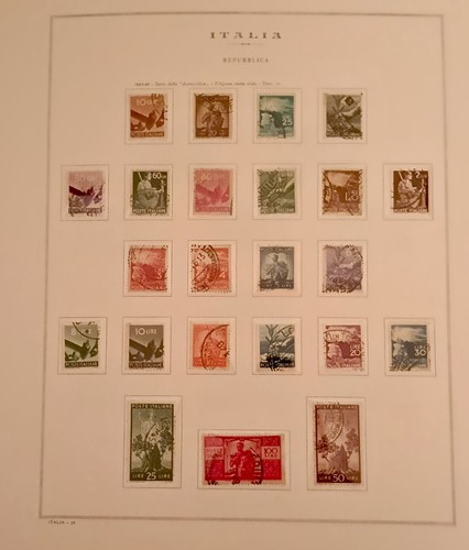 Repubblica italiana collezione - italiana,
