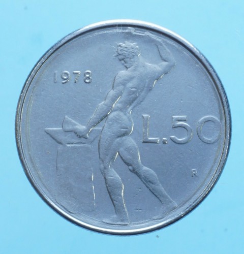 Repubblica italiana lire - italiana, 50