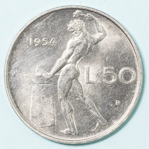 Repubblica italiana lire - repubblica, 50