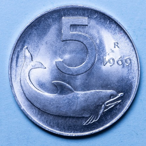 Repubblica italiana lire - italiana, 5