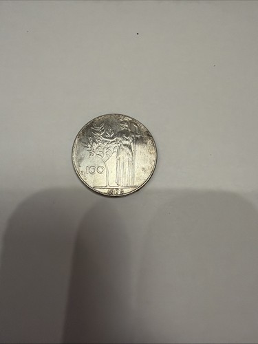Moneta 100 lire - moneta,