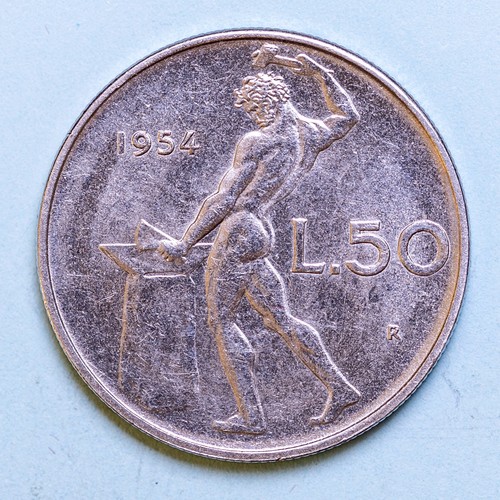 Repubblica italiana lire - repubblica, 50