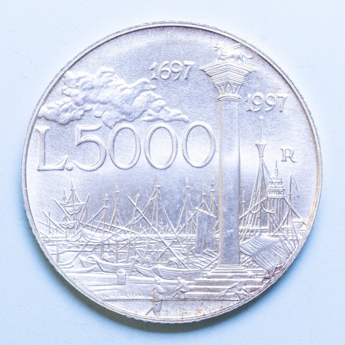 Repubblica italiana 5000 lire - italiana,