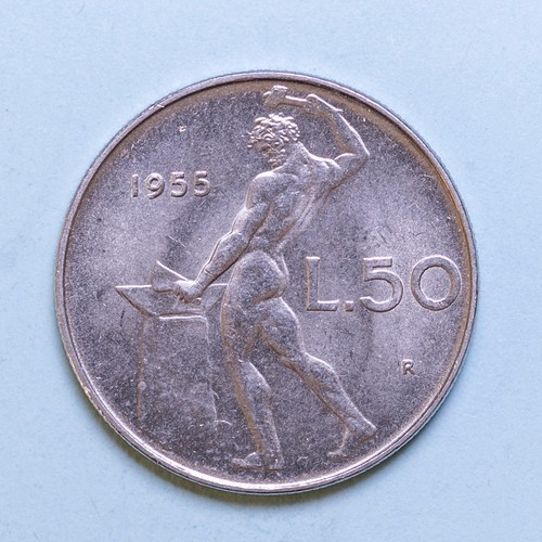Repubblica italiana lire - repubblica, 50