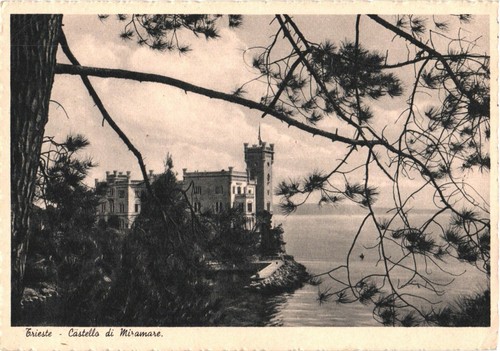 Cartolina trieste italia - cartolina,
