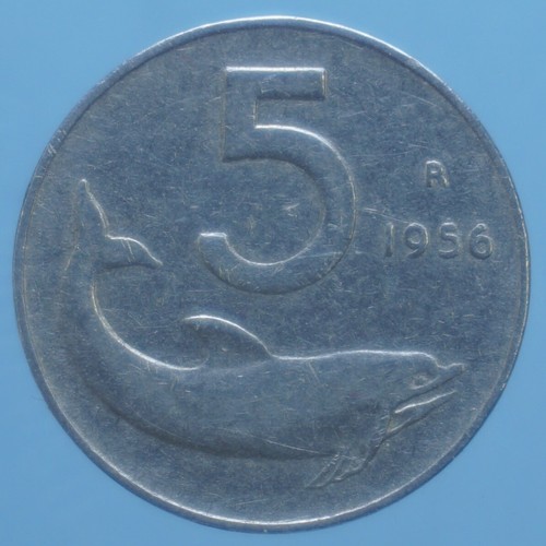Repubblica italiana lire - italiana, 5