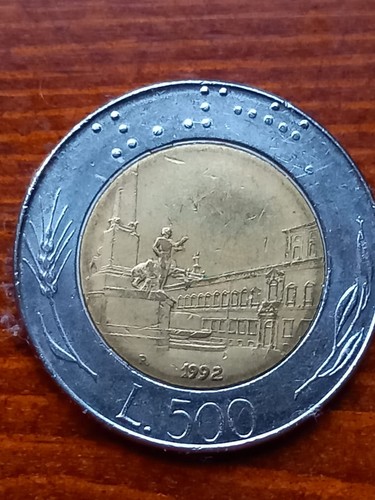 Moneta 500 lire - moneta, collezione